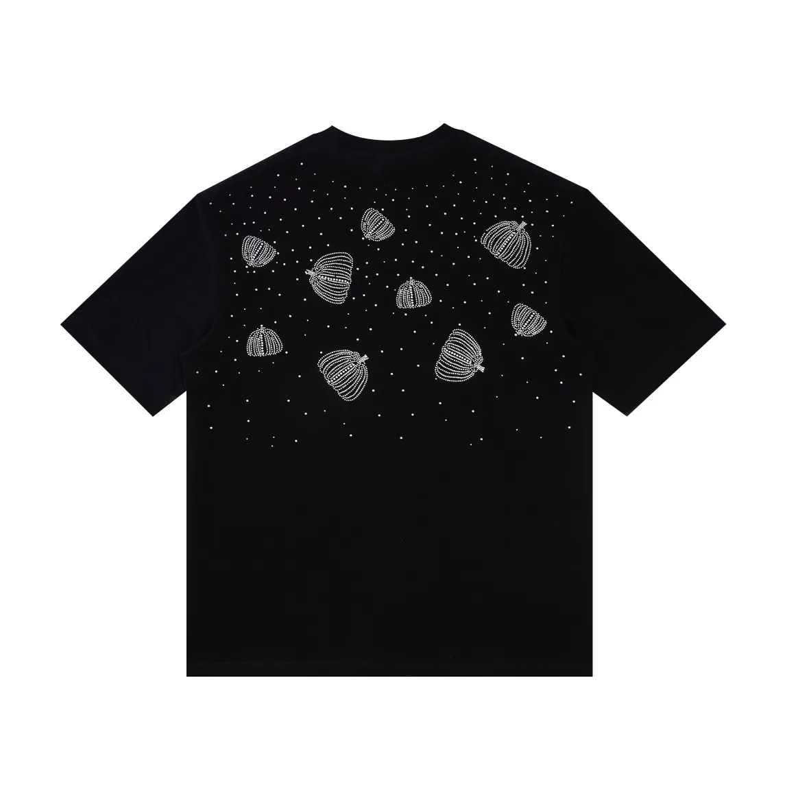 🅿️170 Style: 2026 new LOUIS VUITTON short-sleeved T-shirt Material: hot diamond process, high version 300g double yarn combed cotton Size: S～XL Color: black Style number: F2017